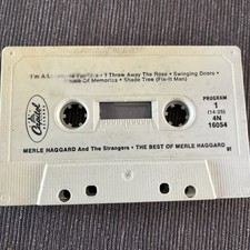 Merle Haggard  : The Best Of The Best Of Merle Haggard Capitol Cassette 