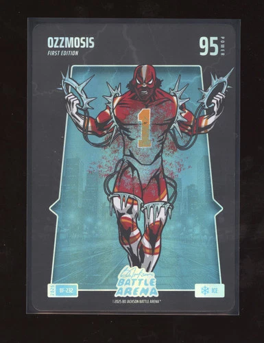 2026 Bo Jackson Battle Arena- OZZMOSIS-OZZIE ALBIES- Battlefoil #BF-232 Ice