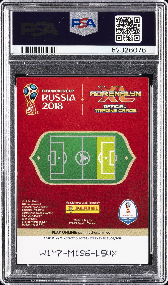 2018 PANINI ADRENALYN XL FIFA WORLD CUP RUSSIA #424 KYLIAN MBAPPE
