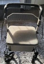 Angel Mobility Breeze Shopping Trolley Rollator Walker Mobility Aid with Seat