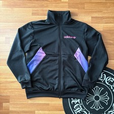 Adidas Originals Degrade TT Full-Zip Track Jacket with Pink and Purple Gradient