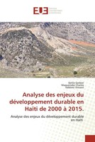 Ketlie Gerbier (U. A.) | Analyse Des Enjeux Du DéVeloppement Durable En HaïTi...