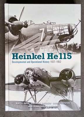 Heinkel He 115 Entwicklungs- und Betriebsgeschichte 1937-1952 Buch versandkostenfrei UK