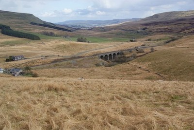 Photo A3 South Lunds Pasture Garsdale Head The hillside provides views o c2013