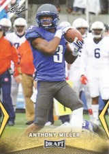 2018 Leaf Draft Football Trading Cards Gold Parallel: Pick From List