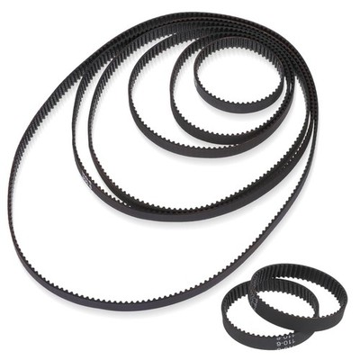 8 Stück 3D Drucker Zahnriemen, 6mm Breite Closed Loop Gummiriemen Geschlossen 