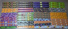 48 Halloween Themed Slap Bracelets Multiple Designs USED