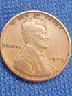 1909 VDB Lincoln Wheat Cent Brown XF condition