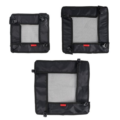 Desk Box Tripod Mesh Basket Organizer Camping Table Bag Folding Net Bag Picnic