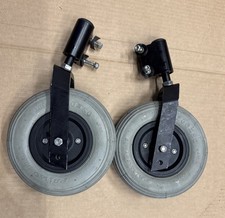 Heavy Duty Pair Quickie 2 Manual Wheelchair Caster Wheel 200X50 Wide