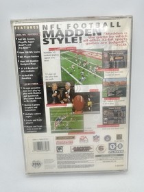 Madden NFL 97 (Sega Saturn, 1996) CIB & Tested VGC