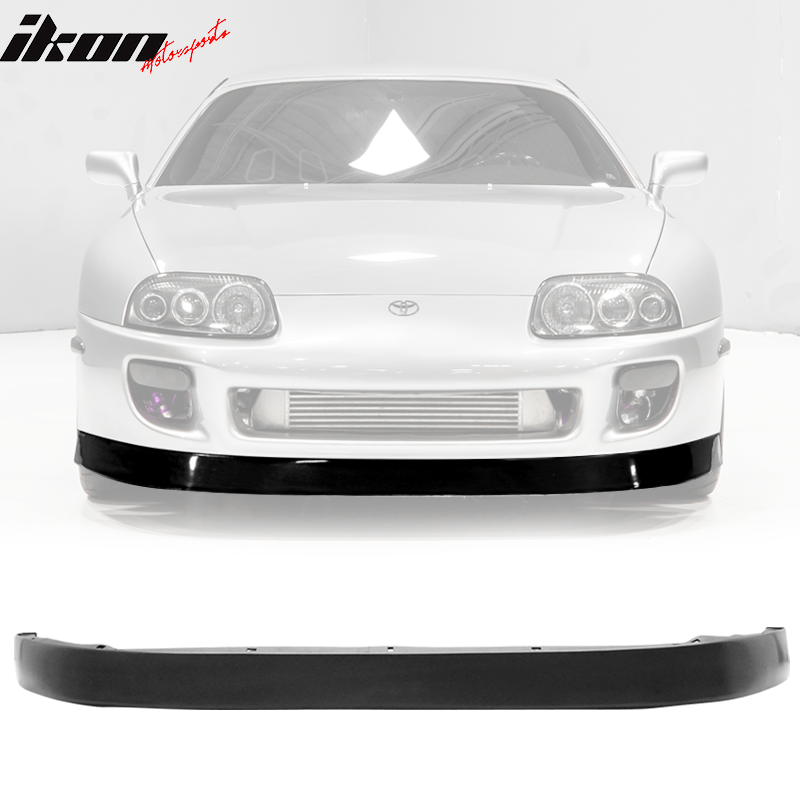 Fits 93-98 Toyota Supra Paisley Style Front Bumper Lip Spoiler PU