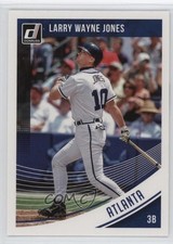 2018 Panini Donruss Variations Chipper Jones (Larry Wayne Jones) #195 HOF 1u6