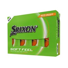 Srixon Soft Feel 14 Brite Orange Golf Balls -...