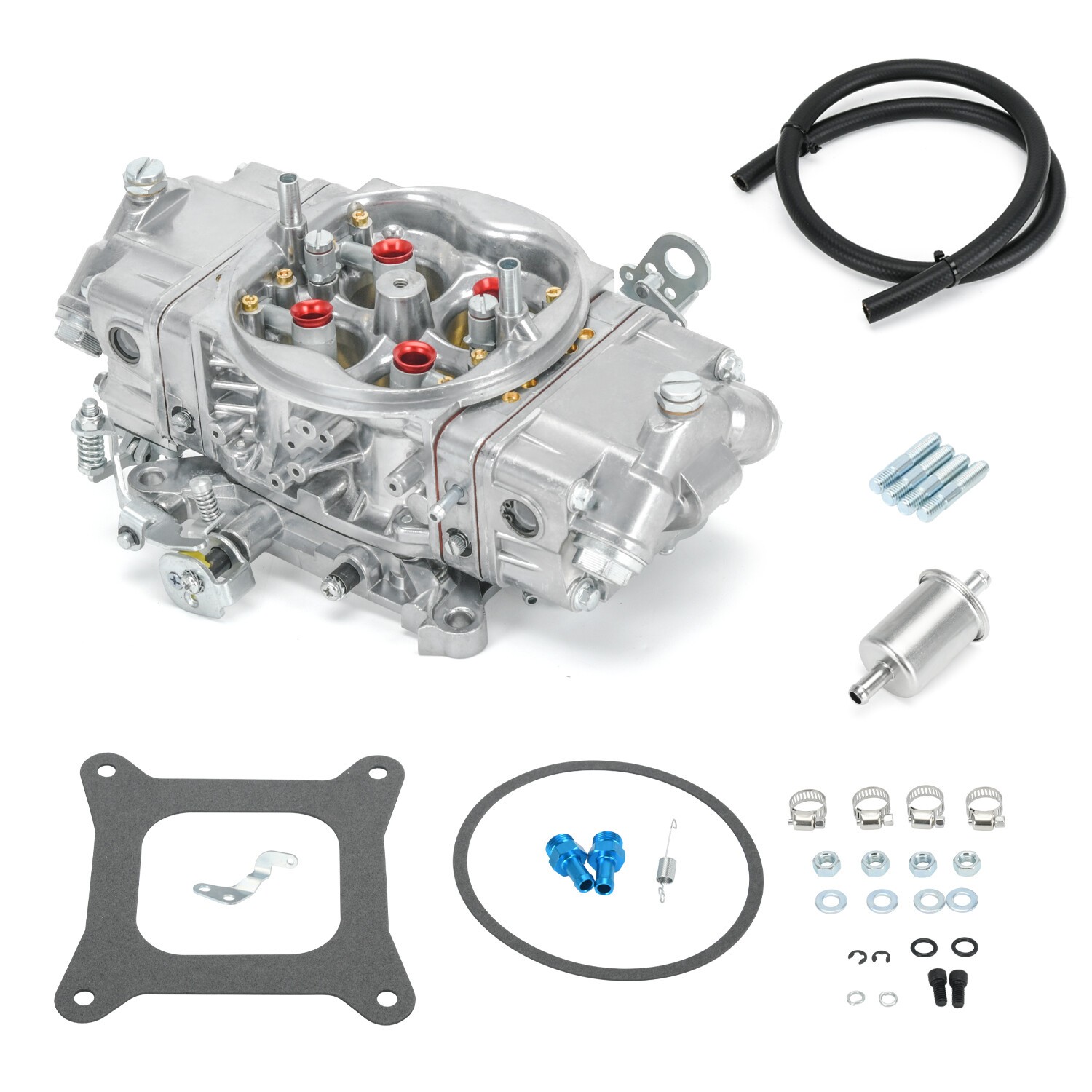 4 Barrel 850 CFM For Holley Brawler Carburetor Double Pumper Mechanical ...