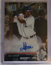2017 Bowman Chrome - Prospect Autographs Jose Azocar #CPA-JAZ (AU, RC)