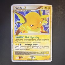 Pokémon Raichu LV.X 99/100 Stormfront Ultra Rare Holo English 2008 Card on eBay