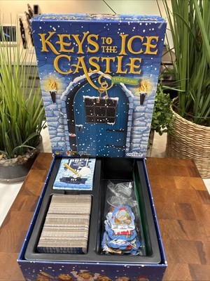 Keys To The Ice Castle Tile Game Board Family Fun Night Strategy Race Maze Quick
