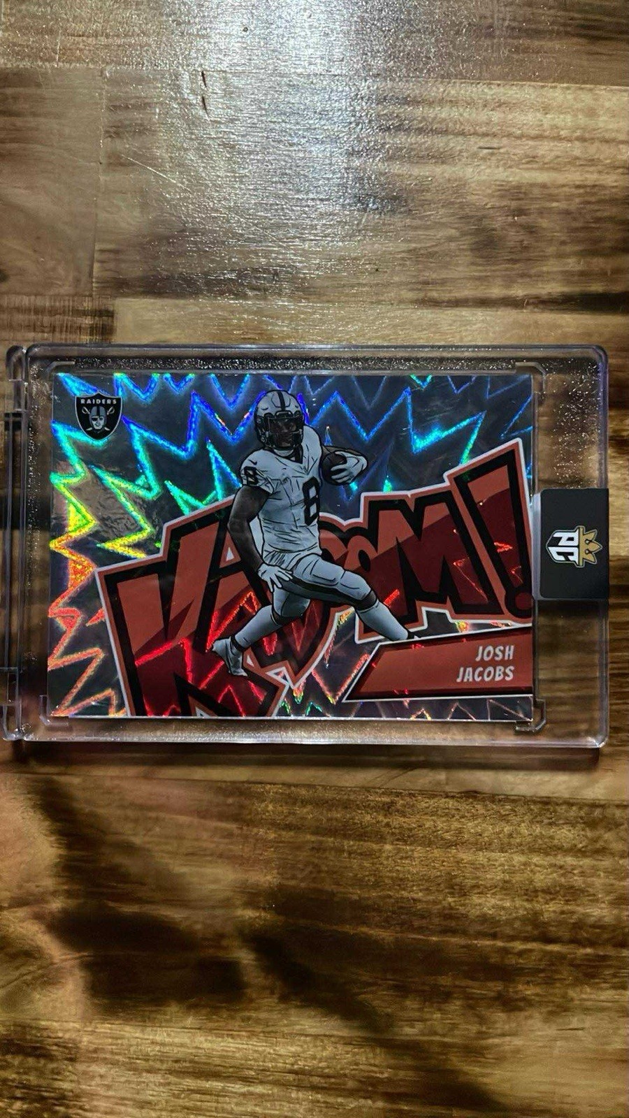 2023 Panini Absolute - Kaboom! Horizontal Josh Jacobs #10