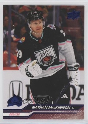 2023 Upper Deck Extended Series All-Star Team Deluxe /250 Nathan MacKinnon 0xm8