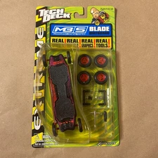 Vintage MOUNTAIN BOARD Tech Deck BLADE RED New Sealed X Concepts 96mm TM