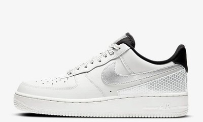 Nike Air Force 1 '07 LV8 3M Weiß-Silber EU 40