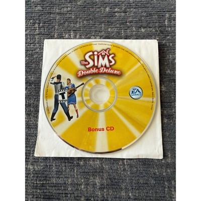The Sims Double Deluxe Bonus CD PC 2003 Retro