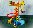 Vintage Fisher-Price Little People Play Family Circus #135 Complete - V-NICE!!