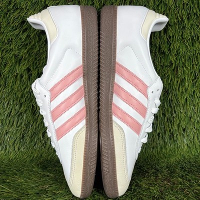 adidas gazelle silver green womens adidas Originals Samba OG 'Off White Sandy Pink Gum' (WMNS)