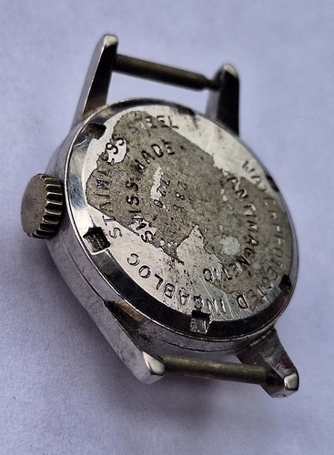 ORATOR del 1930 epoca WW2 - orologio da polso vintage SWISS MADE - Foto 5 di 8