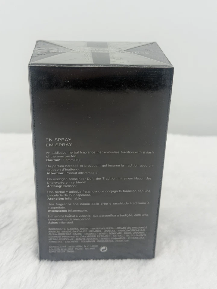 Aramis 900 травяная одеколон-спрей 3,4 унц / 100 мл - запечатанный - винтажный - редкая - Изображение 3 из 4