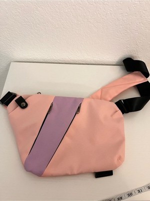 Peak Carry Pink Sling Bag Crossbody Chest Bag Travel Everyday Carry Adjustable