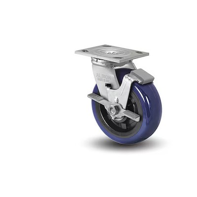 Albion 16Eg08201sfba 8'' X 2'' Non-Marking Polyurethane Premium Swivel Caster,
