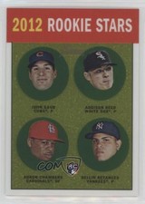 2012 Heritage Chrome Rookie Stars Addison Reed Adron Chambers John Gaub je2