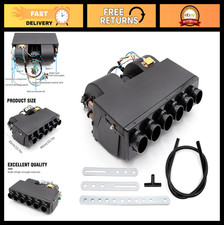 12v Under Dash Ac Evaporator Assembly For Car Truck 3 Speed 6 Ports Heat 