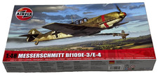 Image of AIRFIX A0512C : Messerschmitt Bf109E-3/E-4 German Aircraft 1:48 Model Kit - New