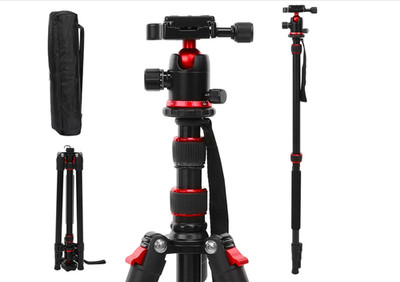 MOSISO 77 inch Tripod for Camera, 360 Degree Ball Head Aluminum Heavy Duty Camer