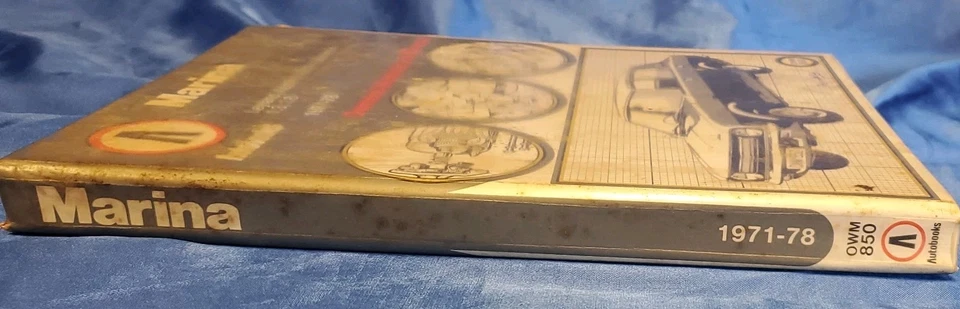 Bin Autobooks Austin Morris Marina 1971-1978 Owners Workshop Manual Vintage - Image 3 of 4