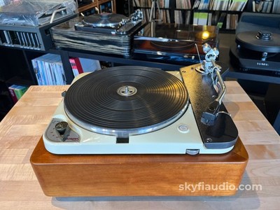 Thorens TD-124 Turntable with SME Arm and New Ortofon GTX E SPU Cartridge + Cust