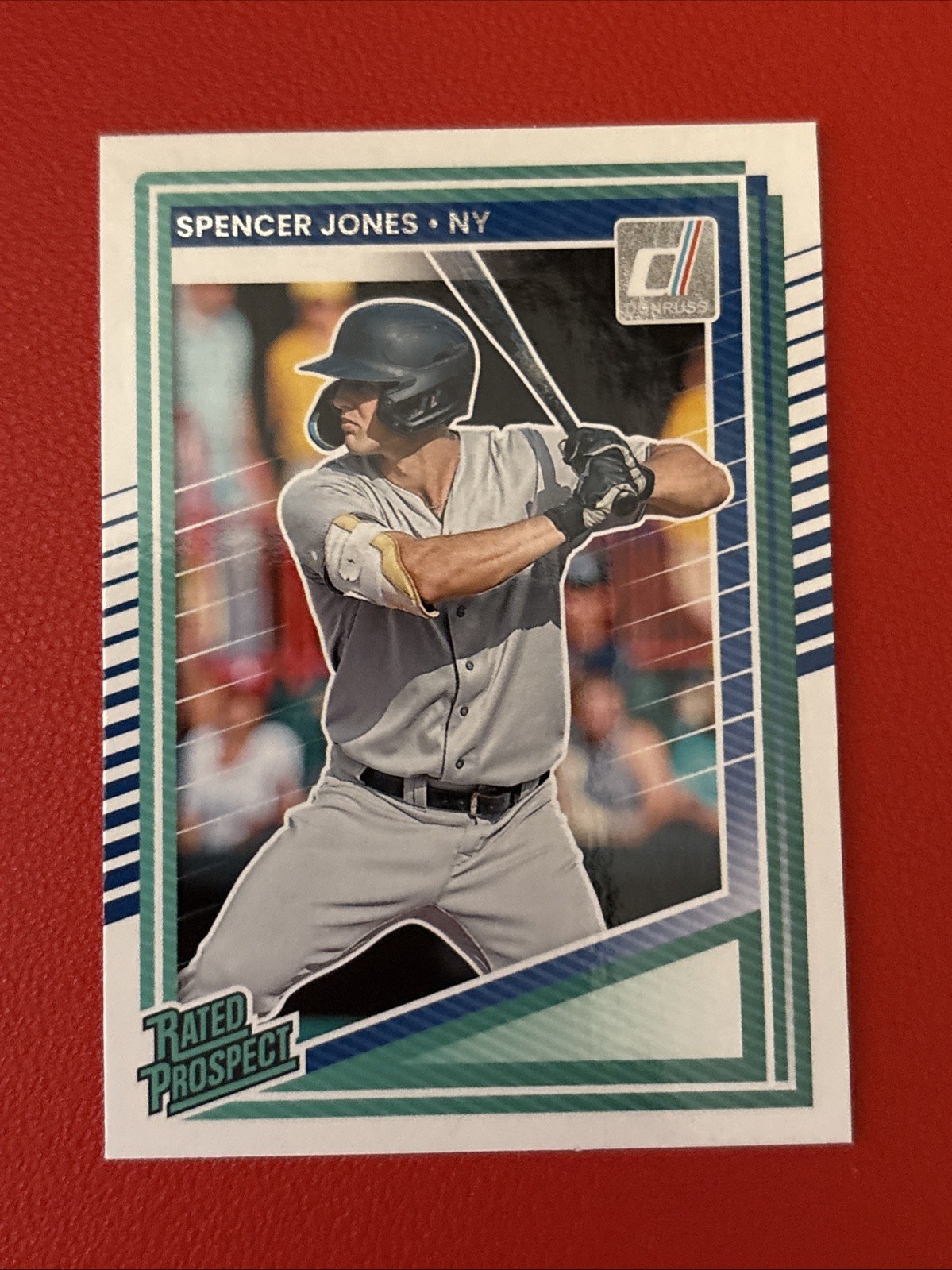 2025 Panini Donruss - Rated Prospects Spencer Jones #136 (RC) New York (b)