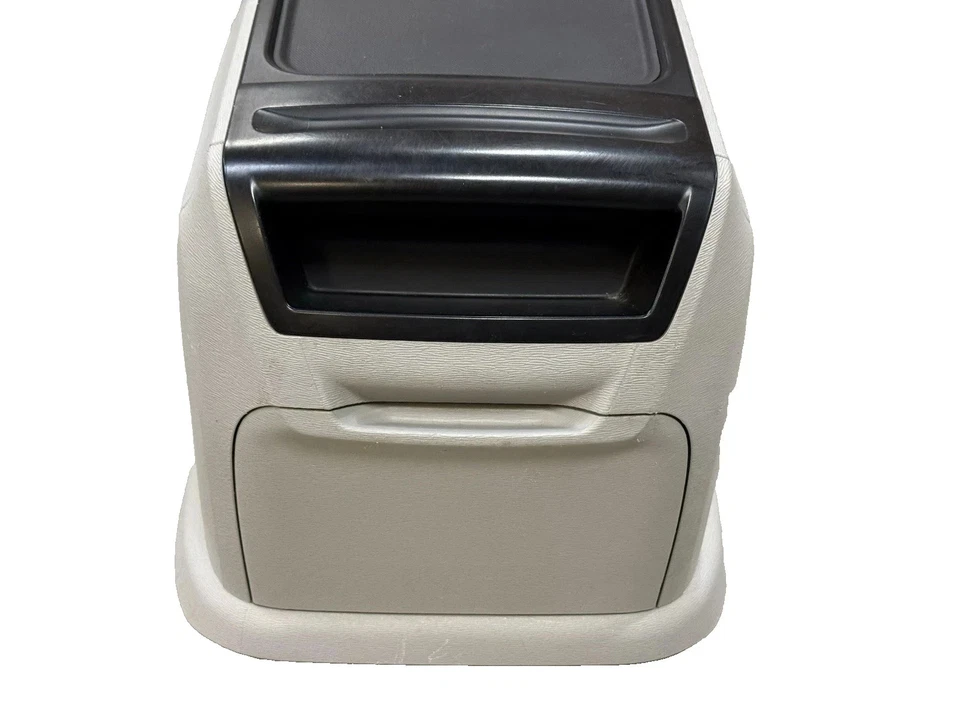 Toyota Sienna 2011-2020 piso delantero consola central fija (negro/gris) Foto 4 de 4