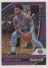 2020-21 Panini Prizm Draft Picks Purple Prizm 5/75 Markus Howard #40 3b3