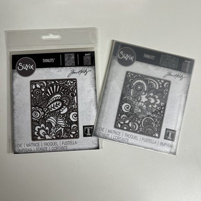 Sizzix Tim Holtz Thinlits Art. 664417/664432 Cuttingdies