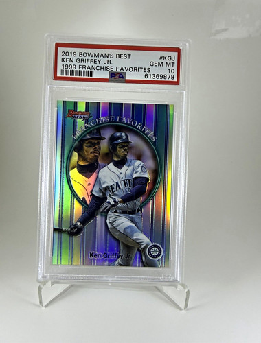 Topps 2019 Bowman's Best Ken Griffey Jr Franchise Favorites 99FF-KGJ PSA 10