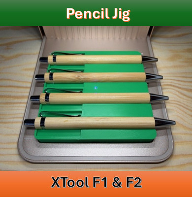 Präzisions Jig / Haltevorrichtung für Kugelschreiber  passend für xTool F1 & F2