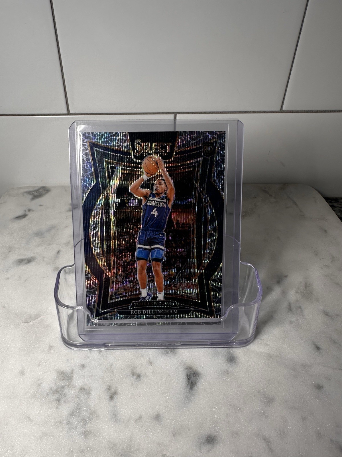 2024-25 Panini Select Concourse Robert Dillingham #84 Elephant Prizm (RC)