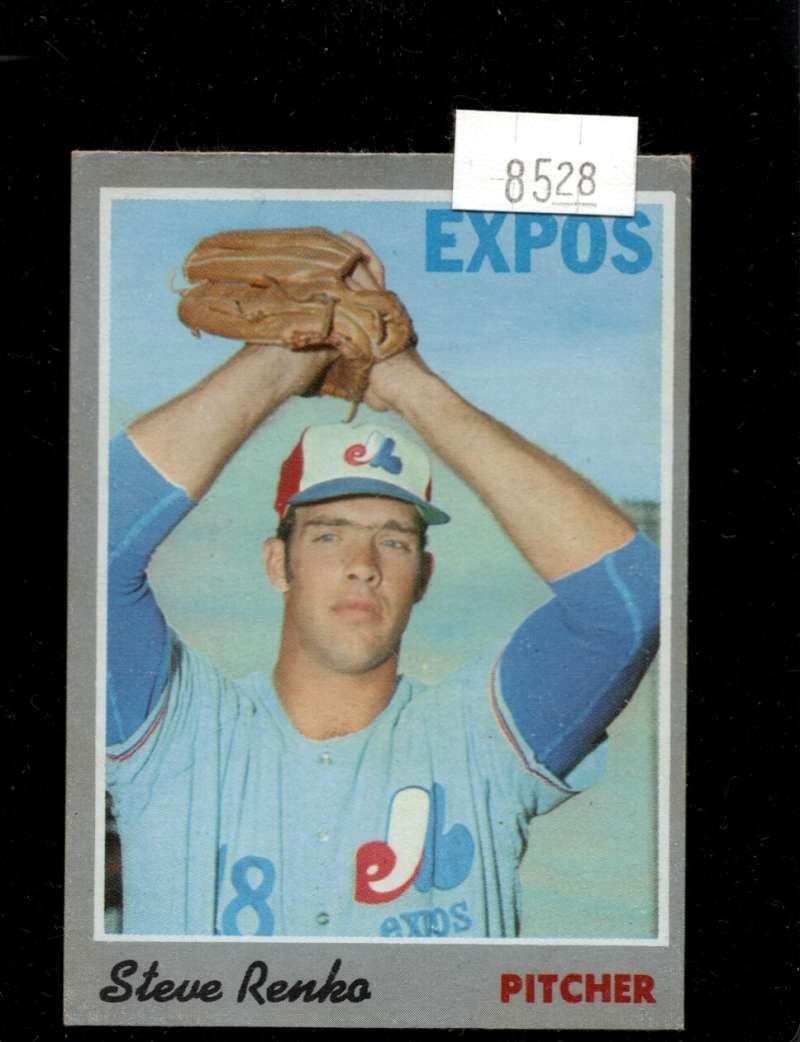 1970 TOPPS 87 STEVE RENKO EX RC ROOKIE EXPOS 8528 EBay