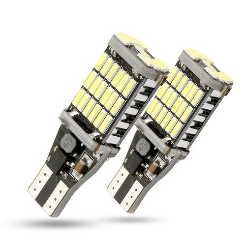 White 921 LED Reverse Light Bulbs for 2001-2012 2013 2014 2015 Lexus GS300 GS350 - Picture 2 of 12