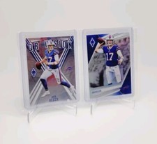 JOSH ALLEN 2019 Panini Phoenix #7 Silver Prizm QB Vision Chrome base LOT BILLS