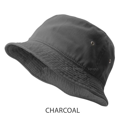 Bucket Hat Cap Cotton Fishing Boonie Brim visor Sun Safari Summer Men Camping BK
